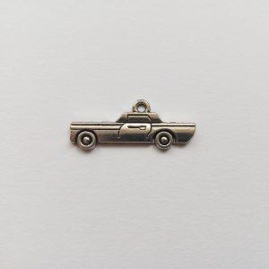 Fém függő charm fityegő ezüst színű kocsi autó cadillac