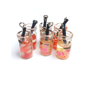 limonádé függő charm kulcstartó