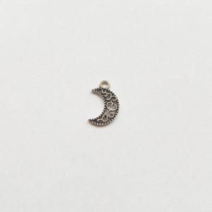 hold charm fém függő fityegő csillagok