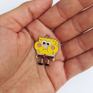 Spongyabob charm mese függő fityegő kulcstartó