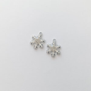 hópihe charm strasszos hópehely